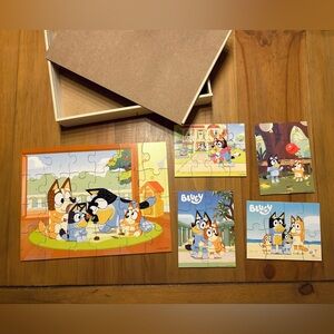 Bluey Puzzle Set